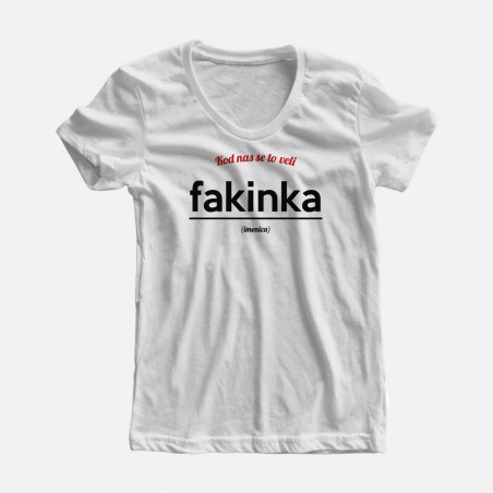 Ženska majica Fakinka