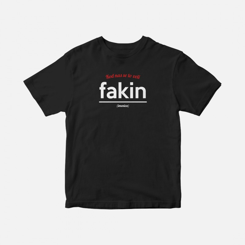 Dječja majica Fakin